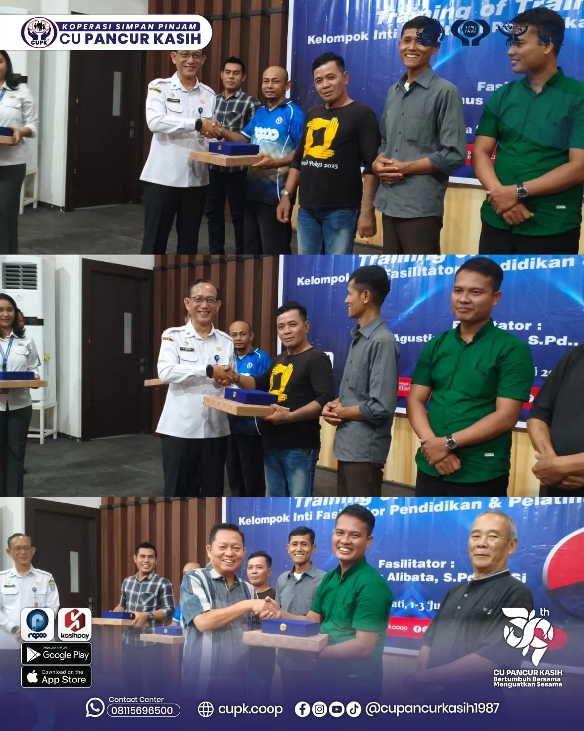cover Apresiasi Dan Penghargaan Pokti Fasilitator CU Pancur Kasih