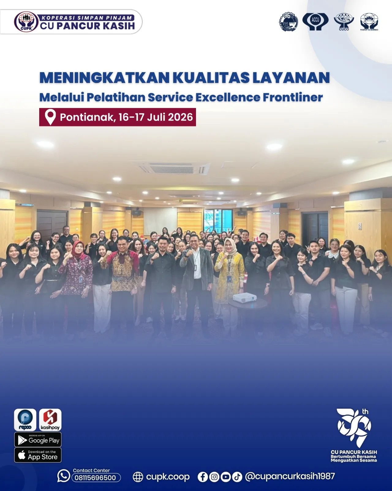 Meningkatkan Kualitas Layanan Melalui Pelatihan Service Excellence Frontliner - KSP Credit Union Pancur Kasih